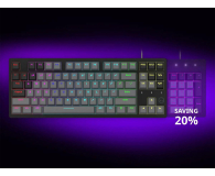 Lorgar Azar 514TKL RGB Czarna LRG-GK514TKL-BK-US - 1326964 - zdjęcie 11